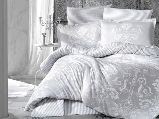 Cotton Double Duvet Cover Set - 4pcs